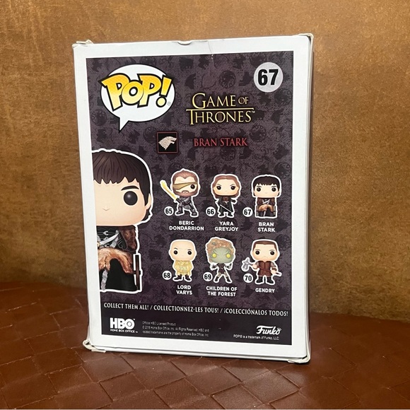 Funko pop- Game of thrones- Bran Stark-67 - Picture 3 of 4